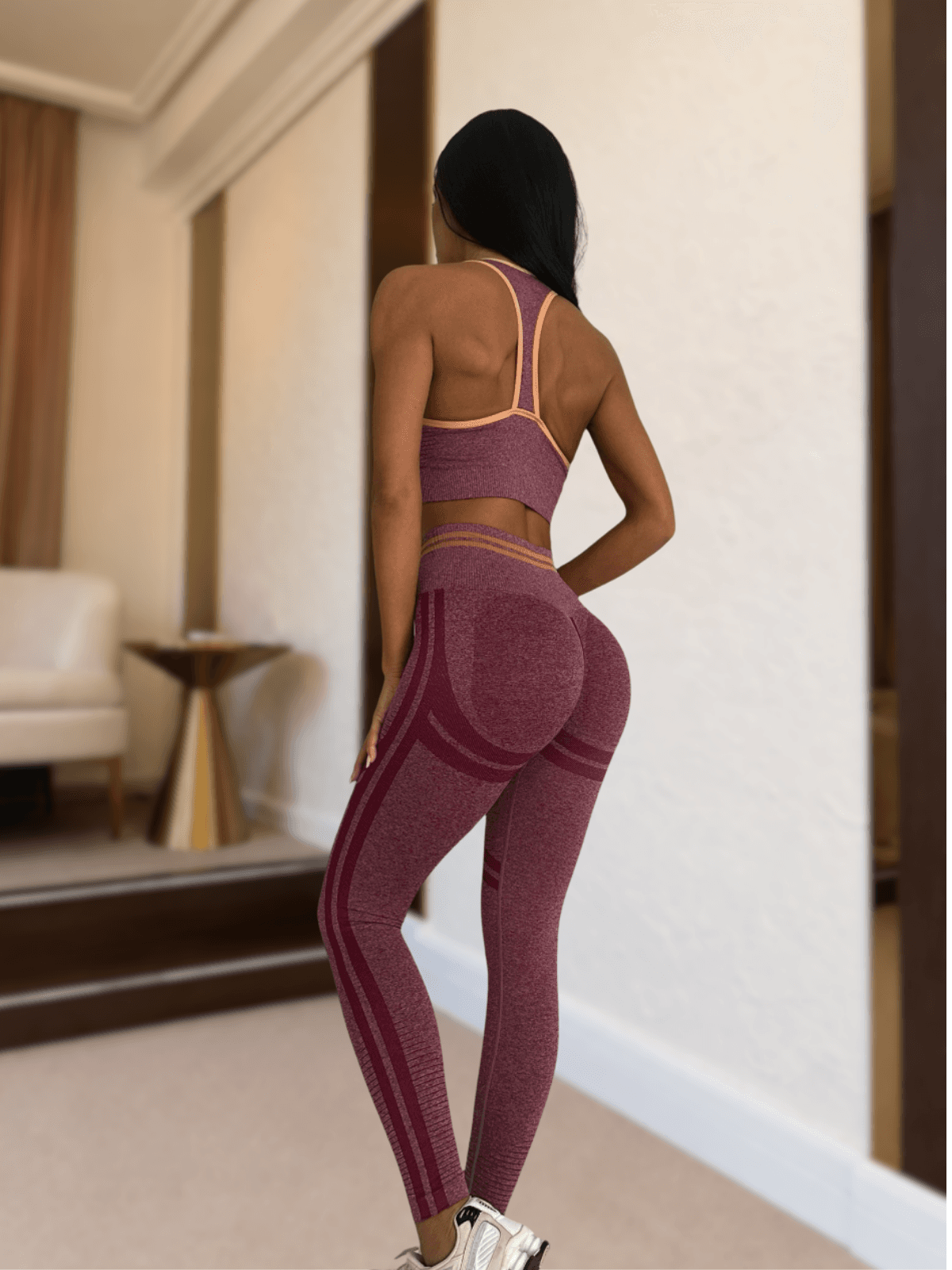 SUMMER Burgundy Set