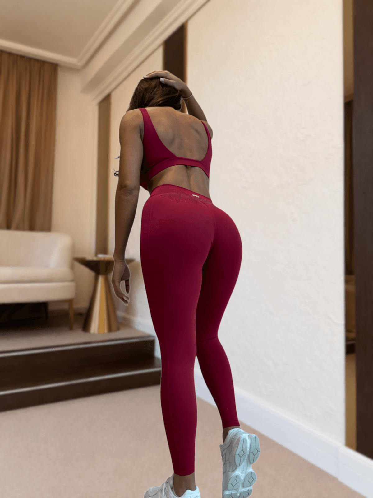 RUN Burgundy Set