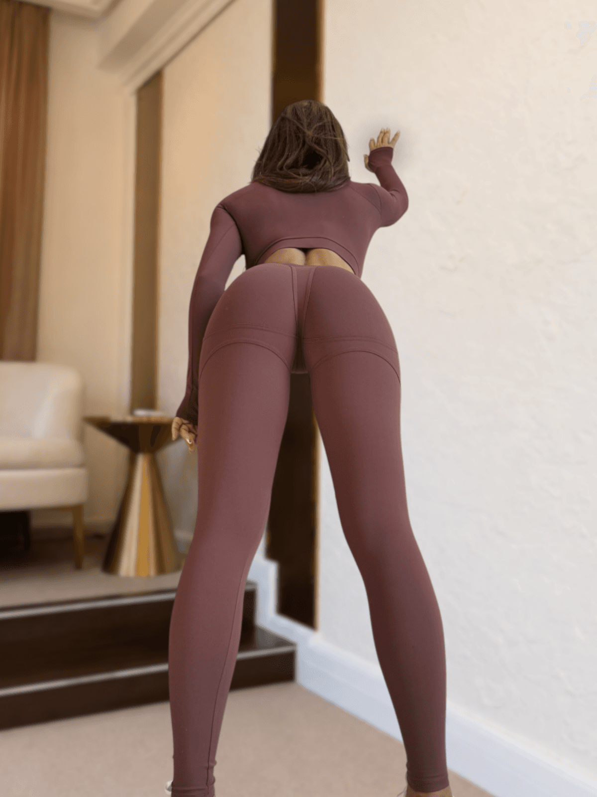 WOW Long Brown Top