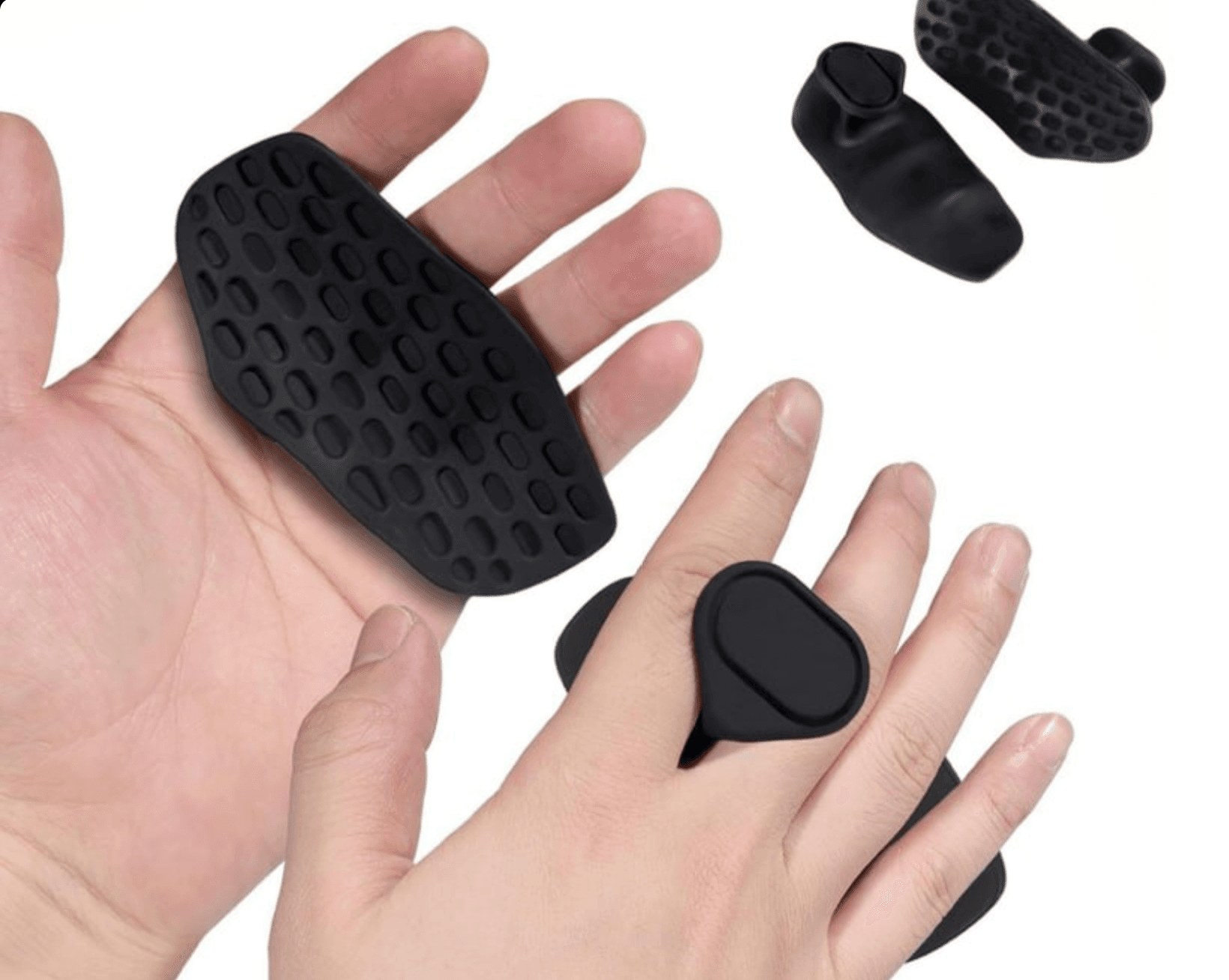 Black Silicone Gloves