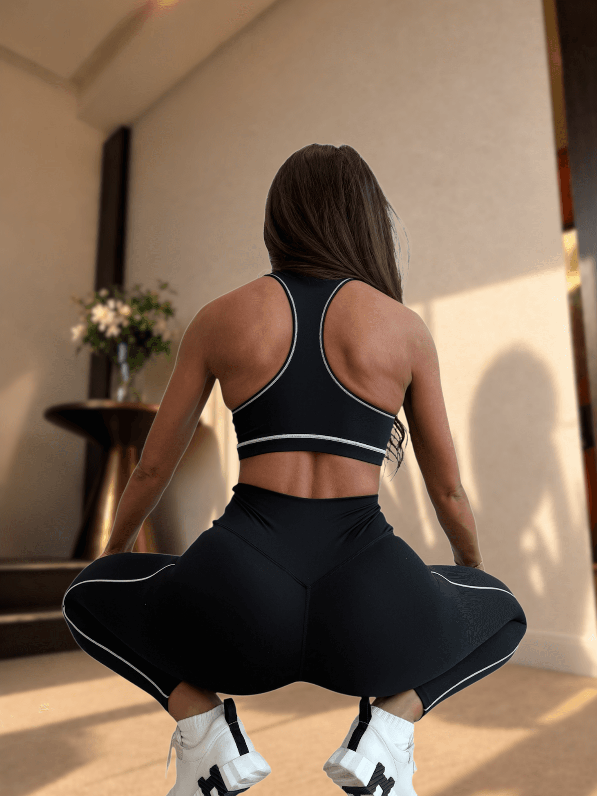 ACTIVE GLOW Black Leggings